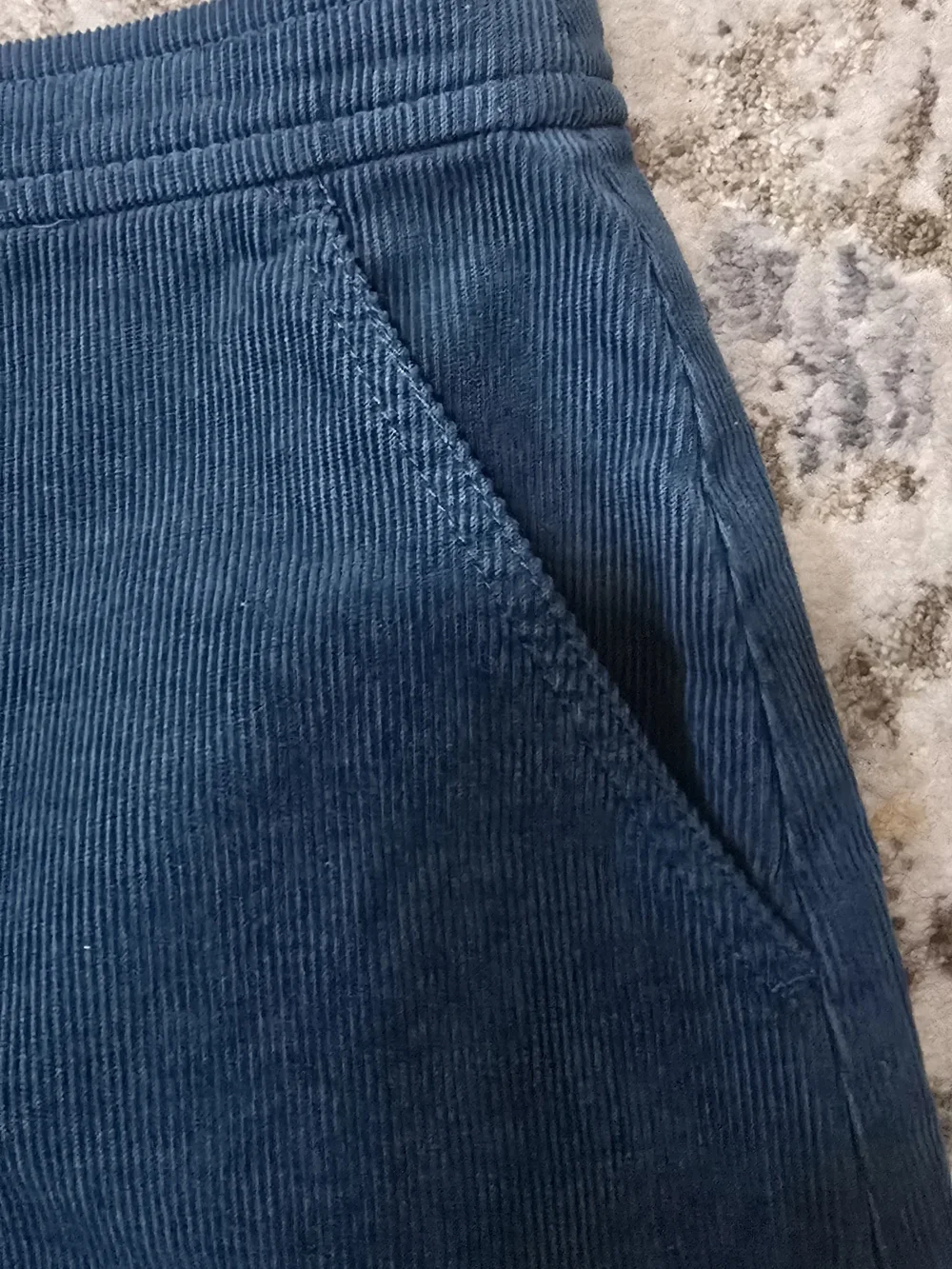 J. Crew Corduroy Teal Button-Front Mini Skirt NWT Size 8